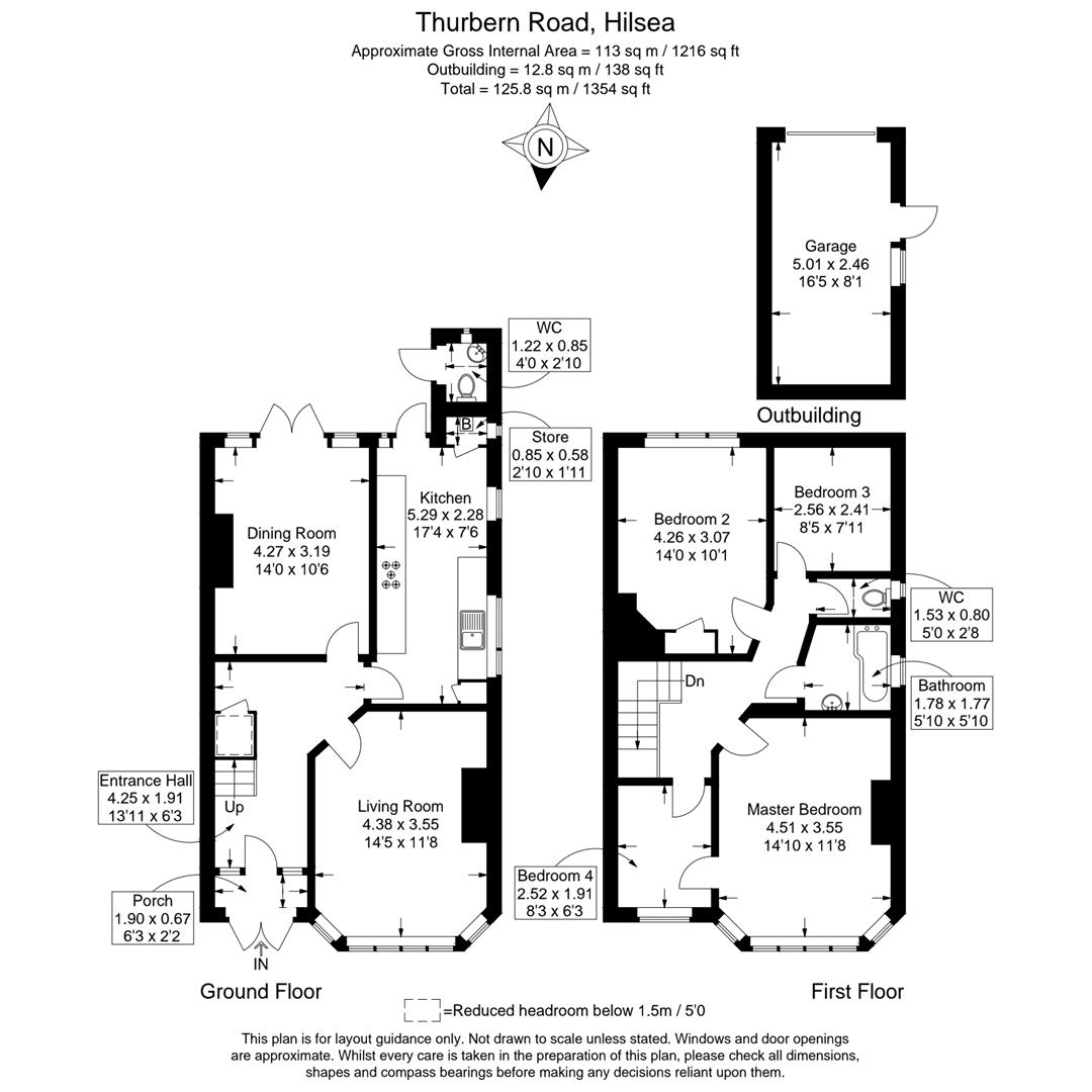 72, Thurbern Road, Portsmouth floorplan