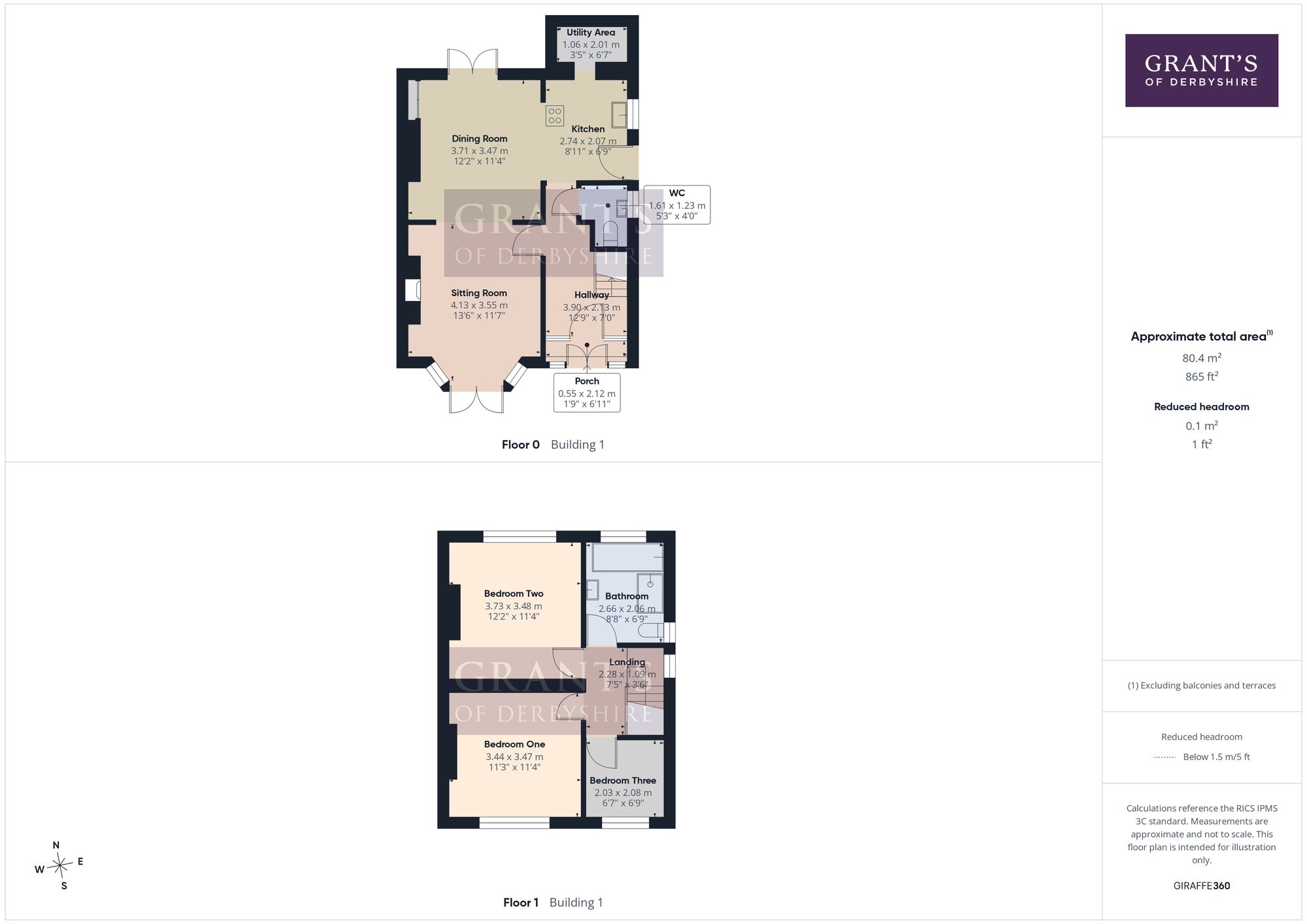 1 Willowbath Lane, Matlock floorplan
