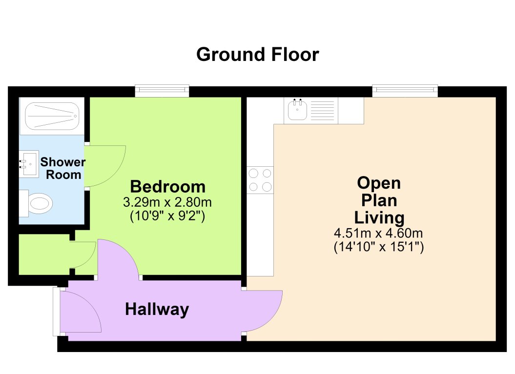 8, Lower Cross, Kington floorplan