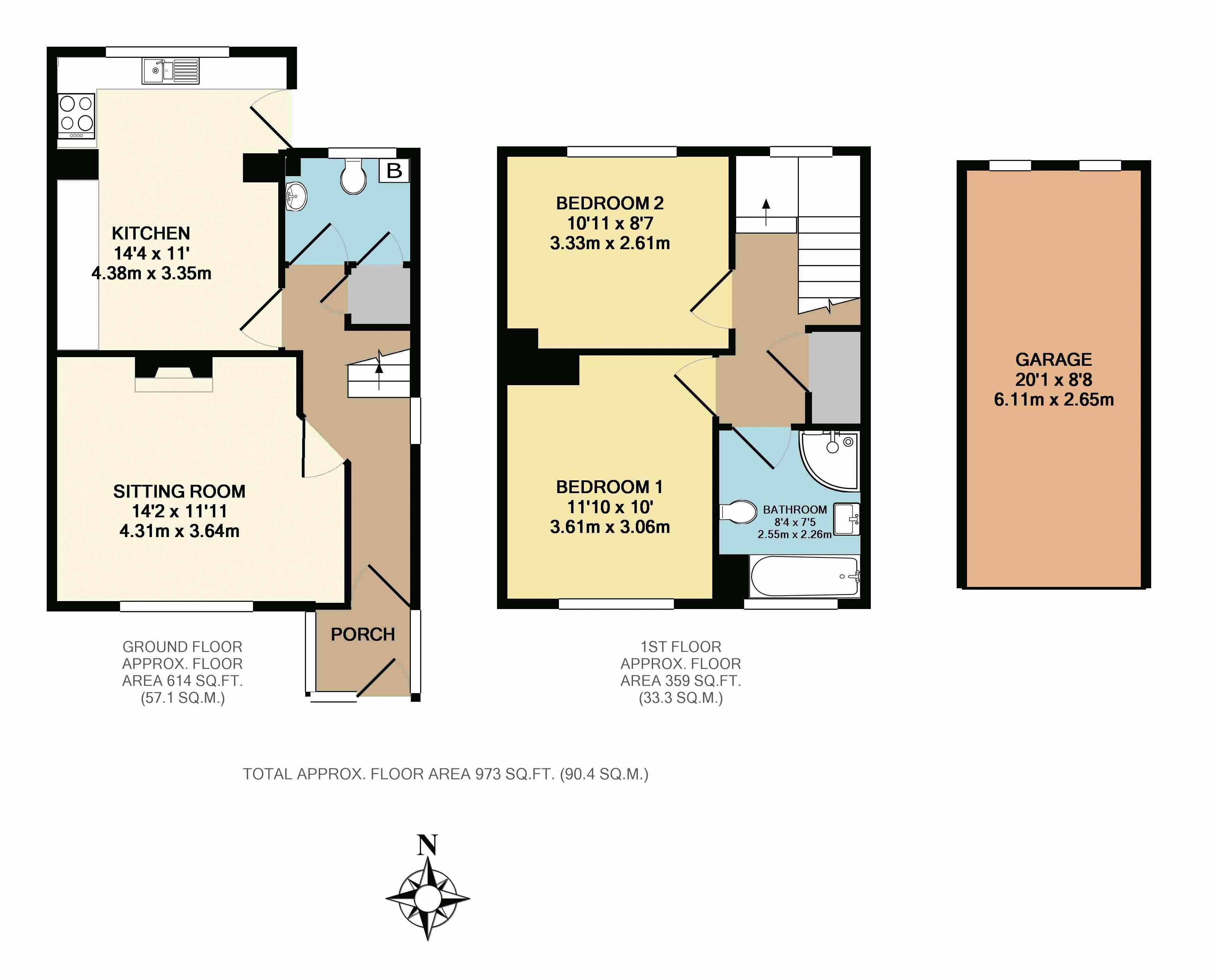 7, Windmill Hill, Ilminster floorplan