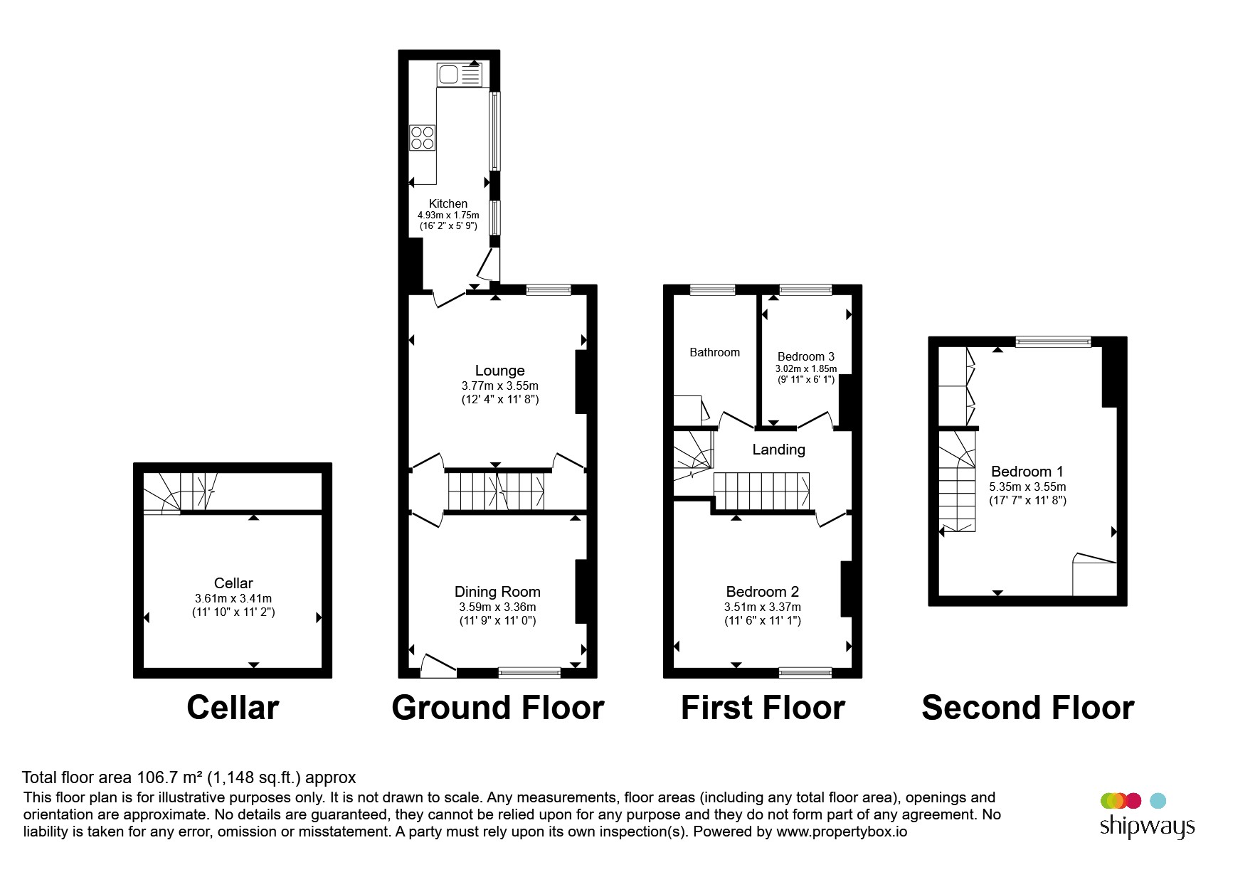 9, Plimsoll Street, Kidderminster floorplan