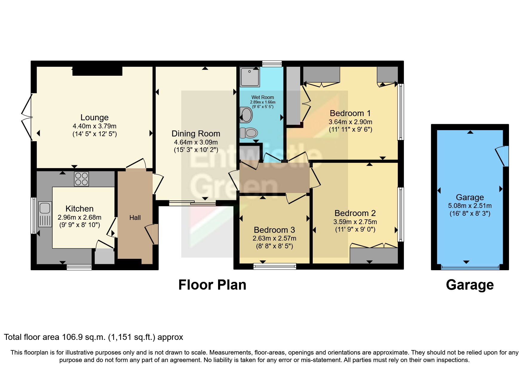 Fossdale Moss, Leyland PR26, 3 bedroom bungalow for sale 62023603