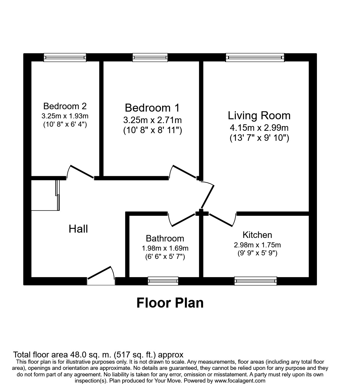 26, Culworth Court, Coventry floorplan