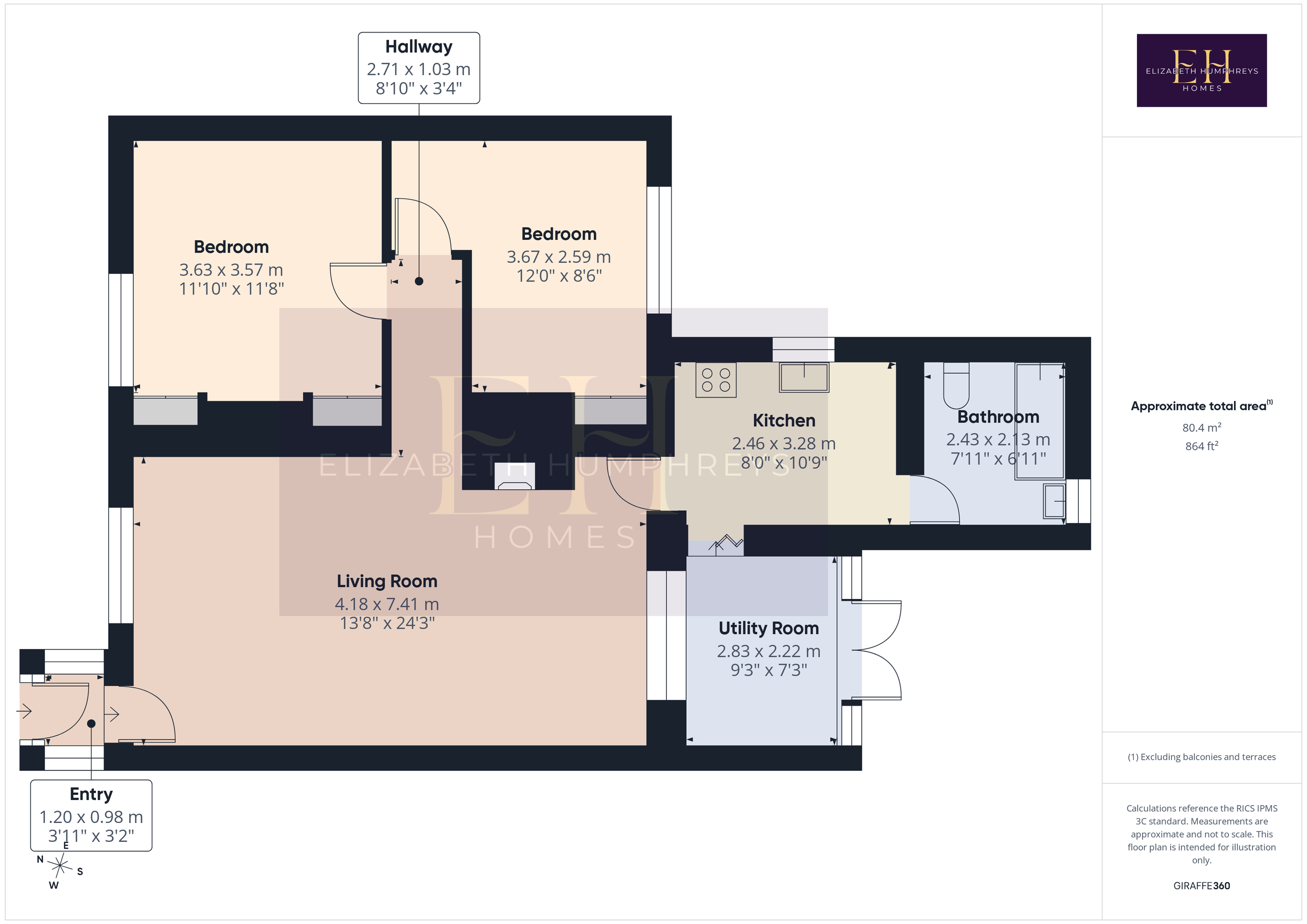8 Togston Road, NORTH BROOMHILL floorplan