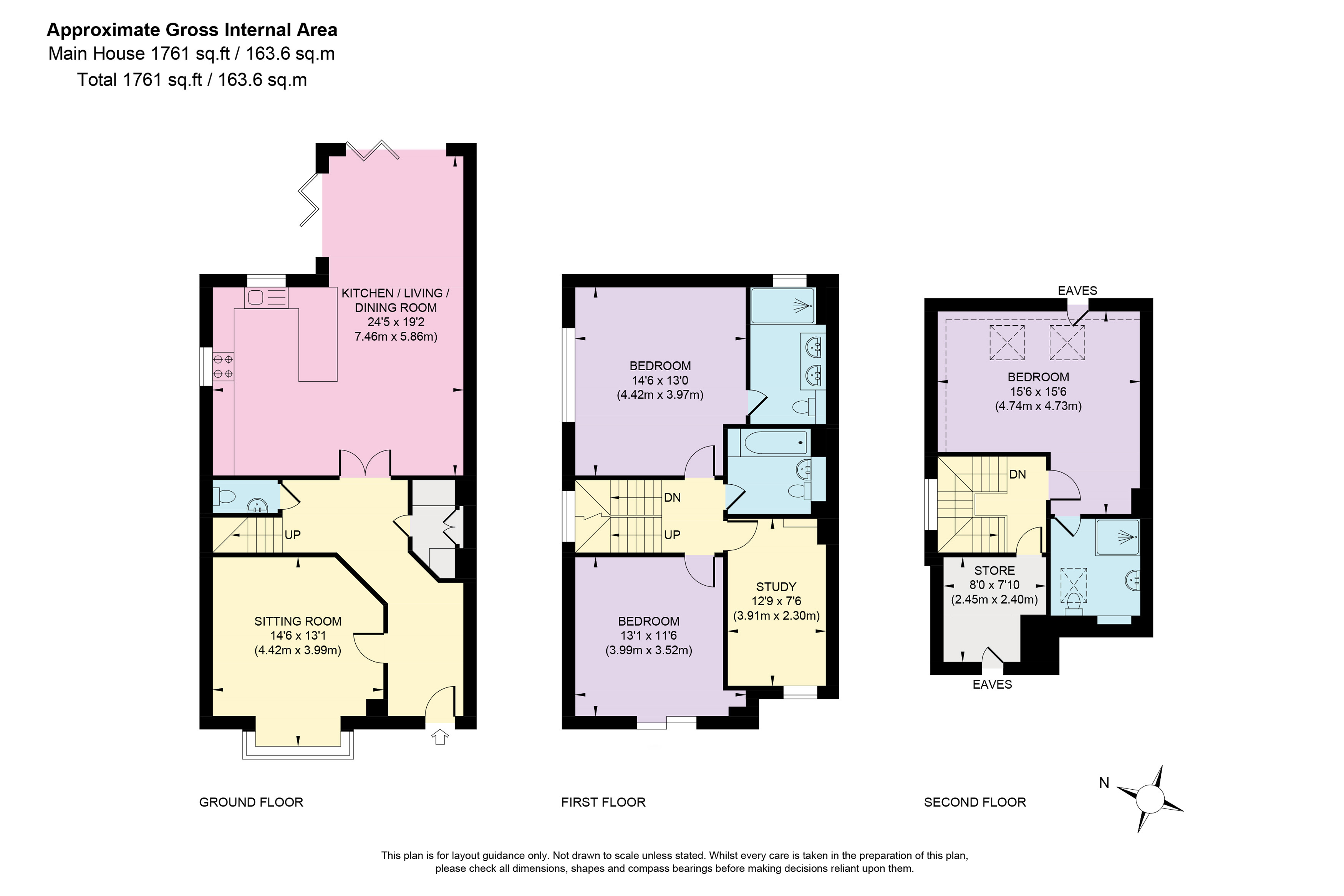 Tall Trees, Cobham floorplan