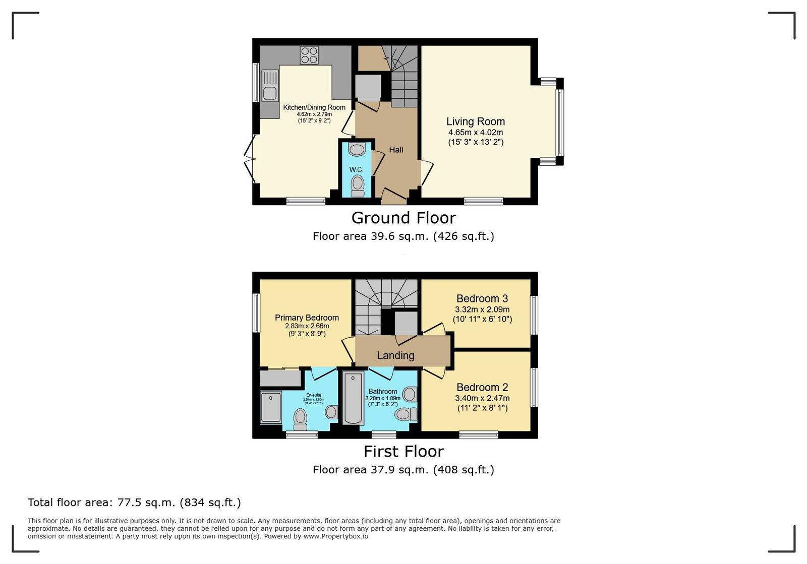 Marwins Walk, Anstey, LE7 7UT floorplan