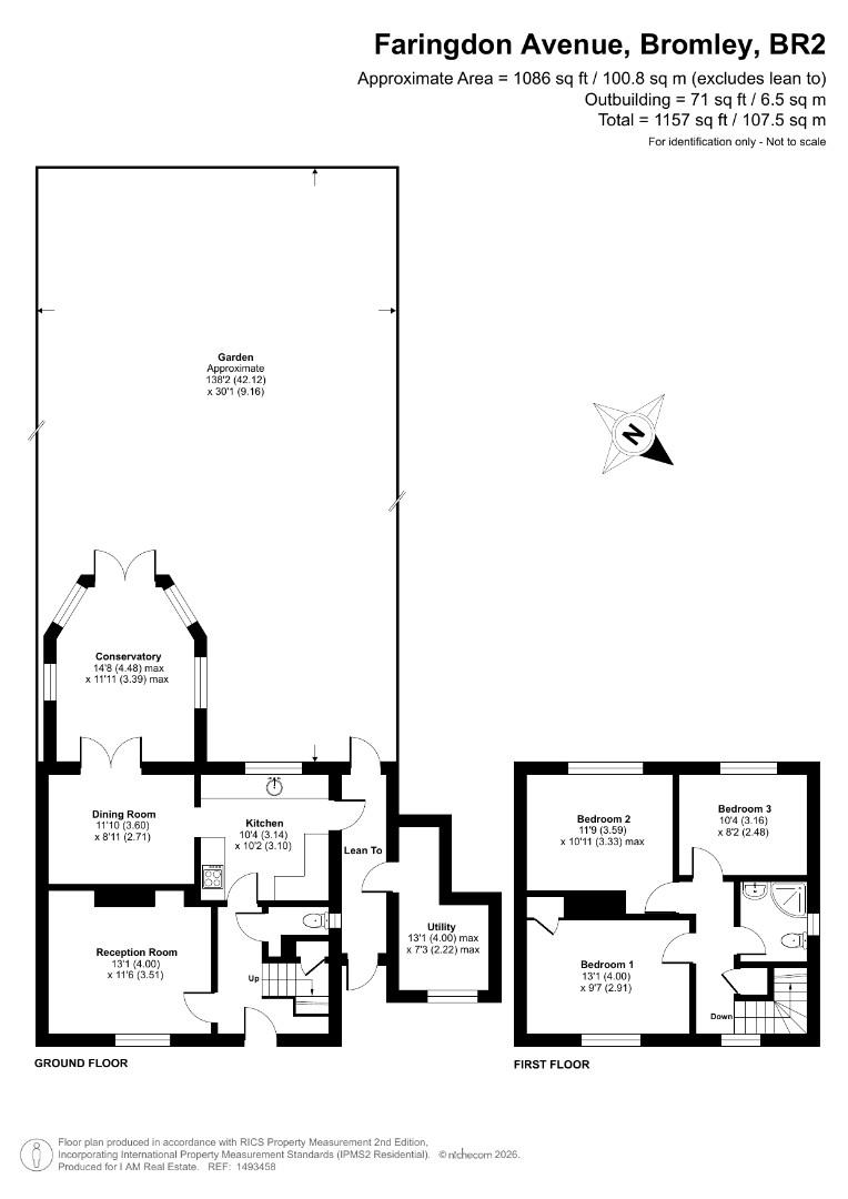 67, Faringdon Avenue, Bromley floorplan