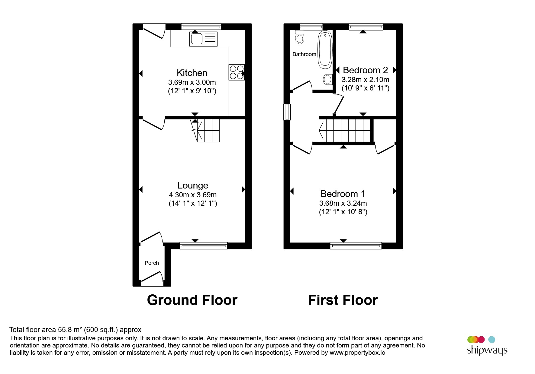 30, Denbigh Close, Dudley floorplan
