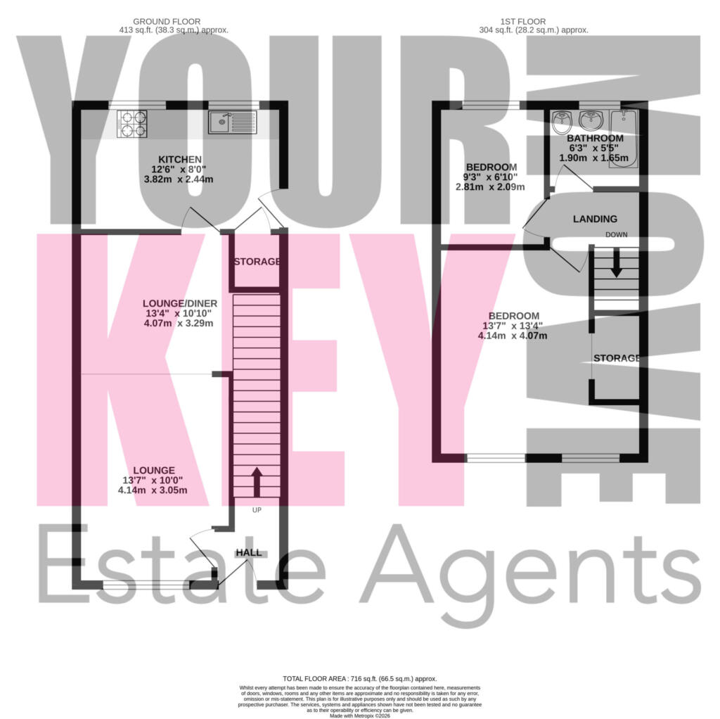 24, Firs Lane, Folkestone floorplan