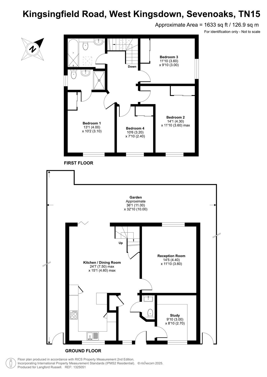 3, Rose Garden, Kingsingfield Road, Sevenoaks floorplan