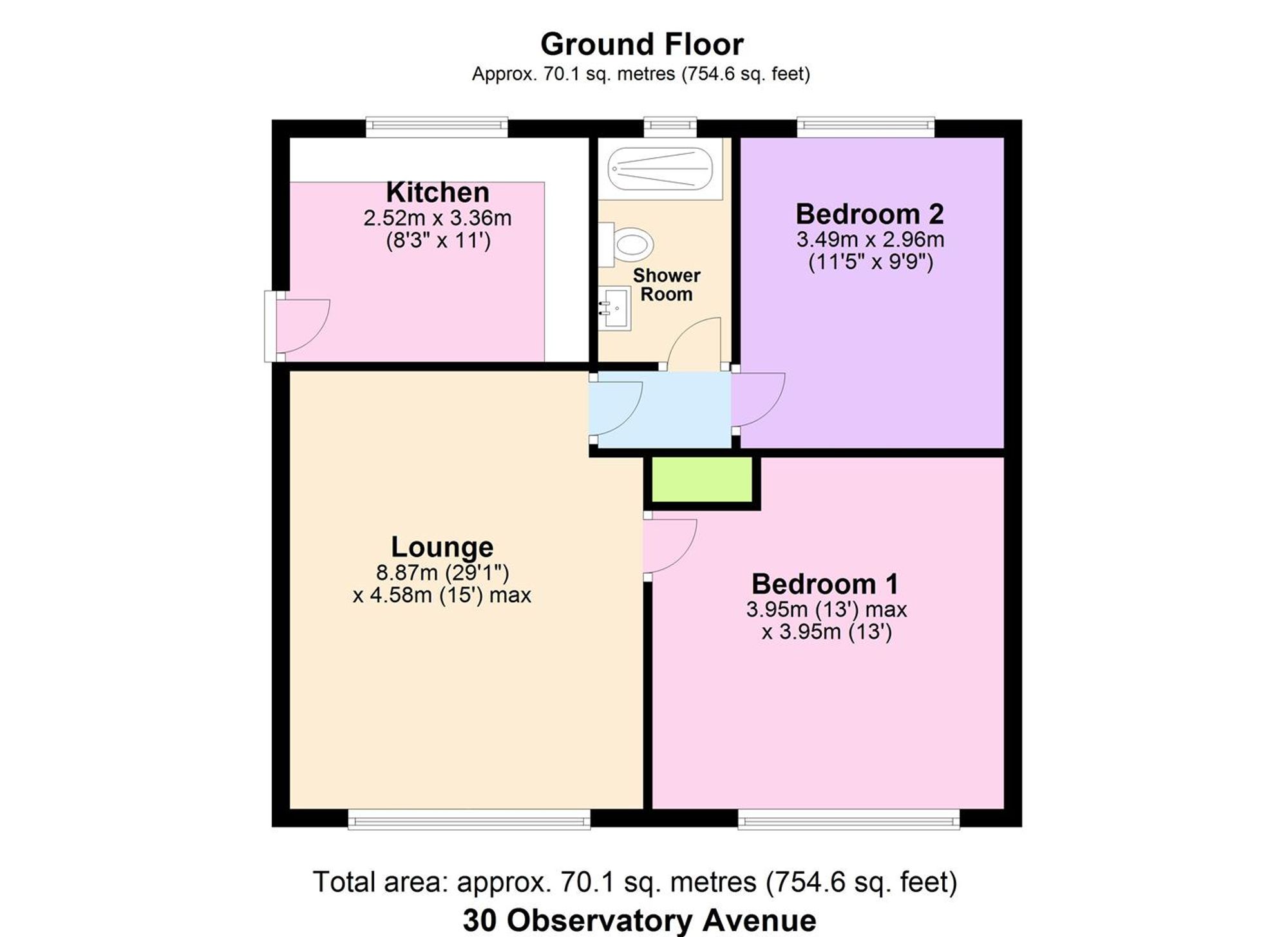 30 Observatory Avenue, Milford Haven floorplan