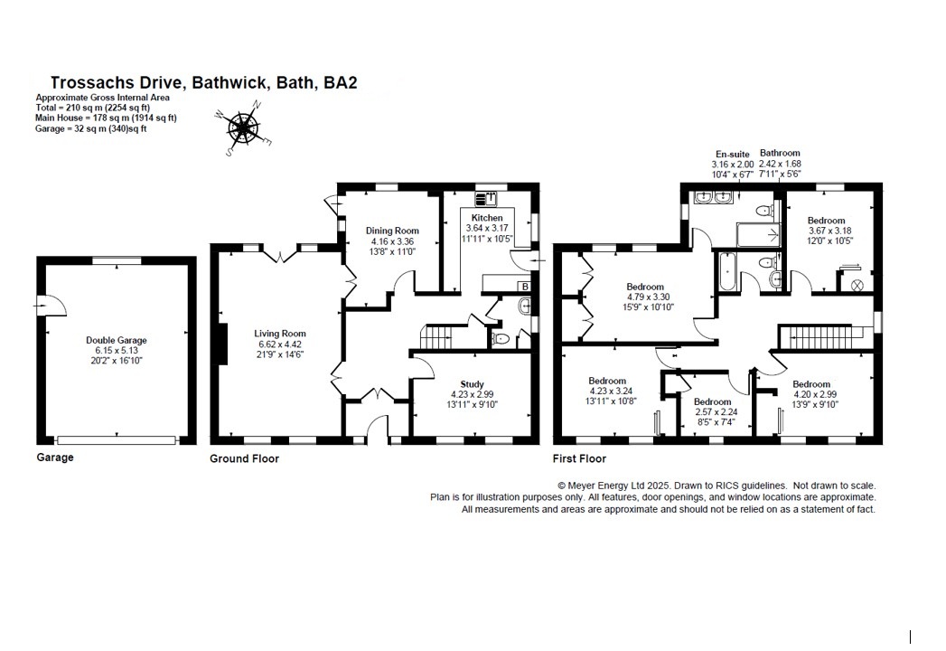 5, Trossachs Drive, Bath floorplan