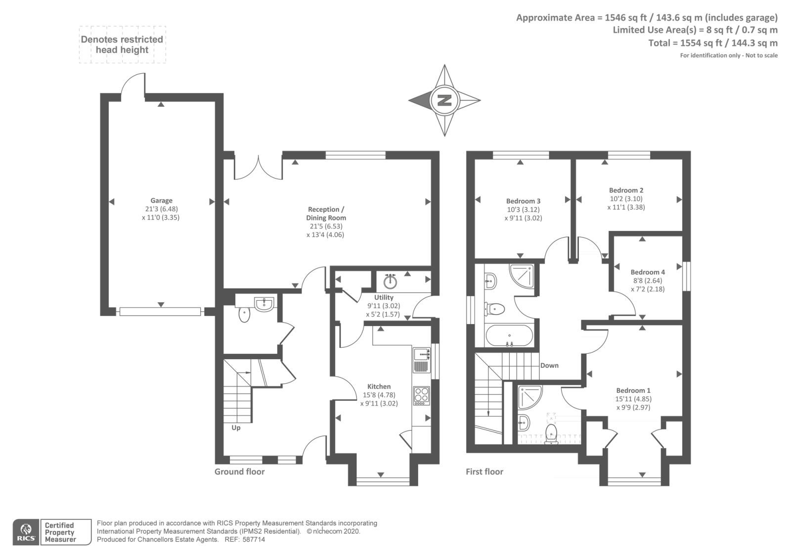 New home, 4 bed detached house for sale in Carterton, Oxfordshire OX18