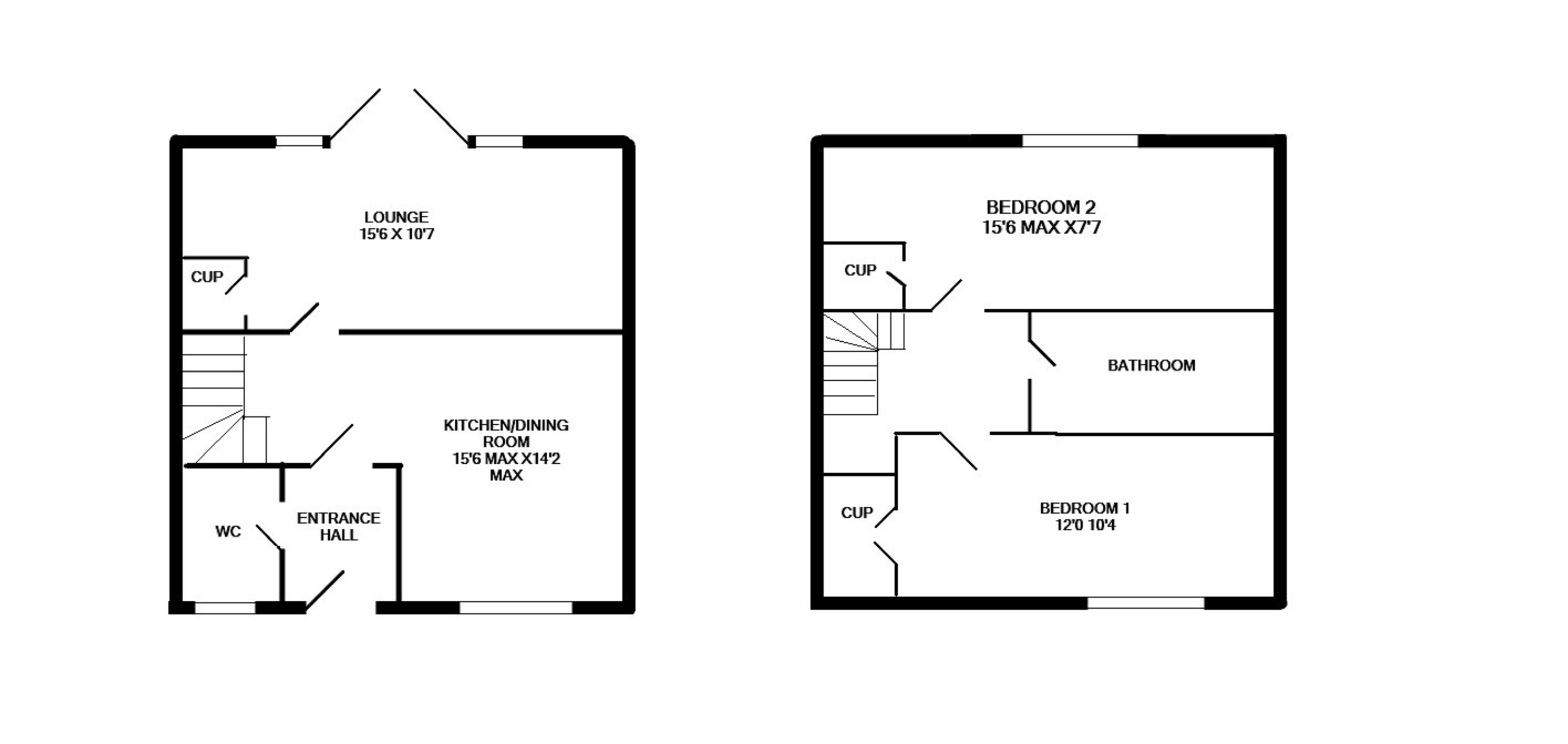 Sinclair Drive, Pulborough, West Sussex. RH20, 2 bedroom terraced house