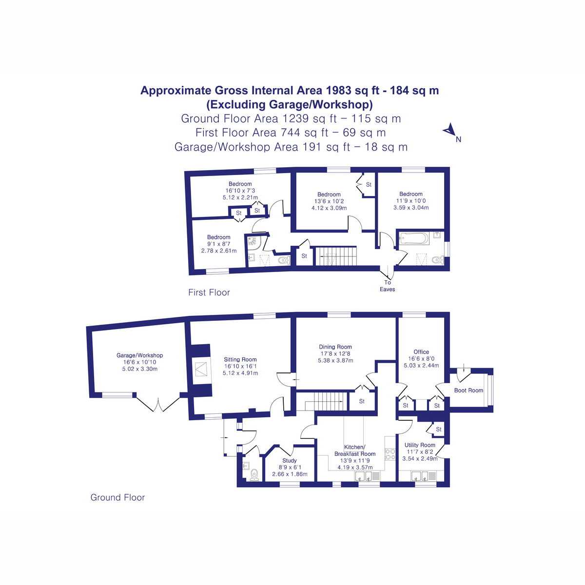 Hurdle Cottage, 1 Bull Street, Aston floorplan