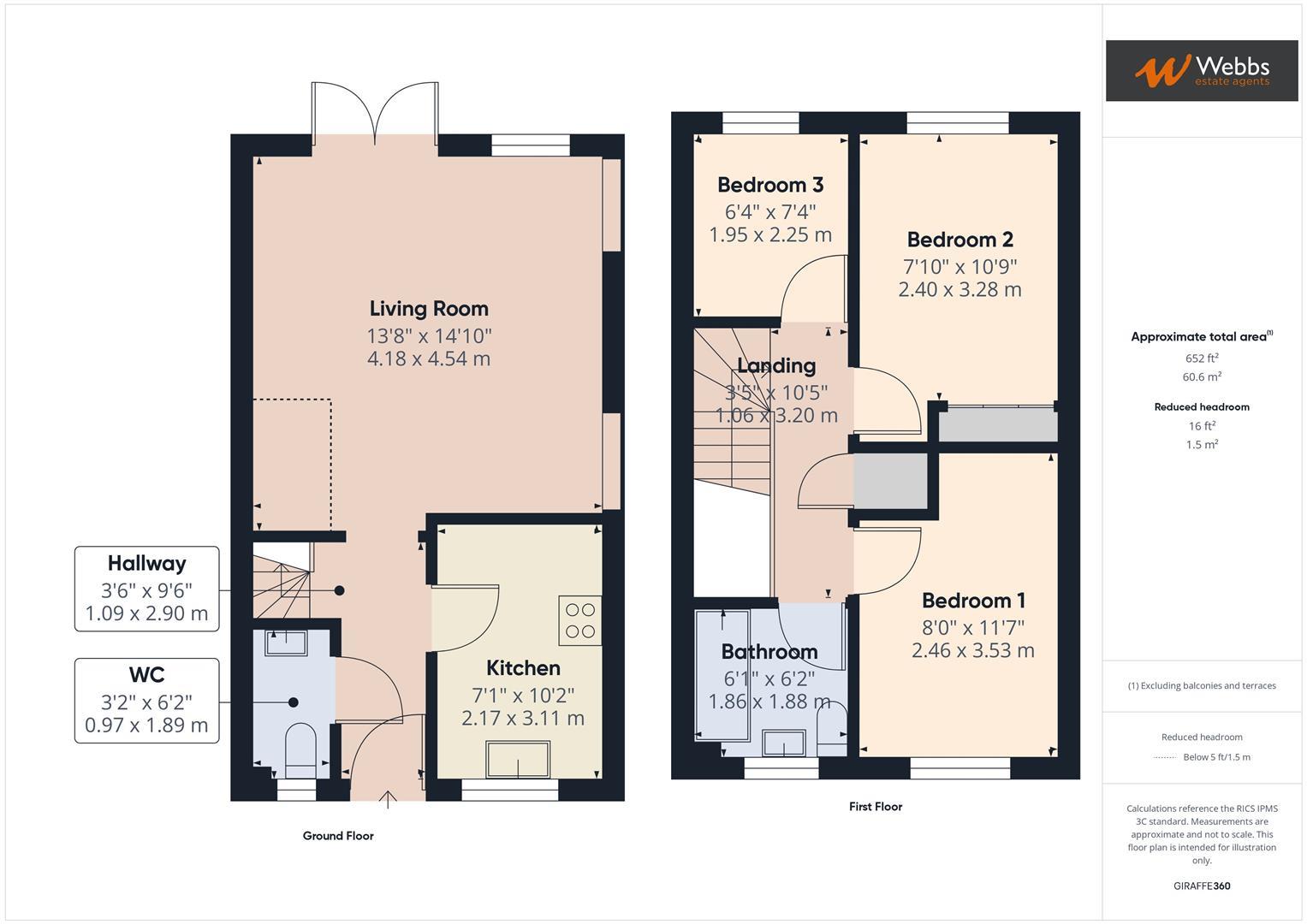 16, Levett Grange, Rugeley floorplan