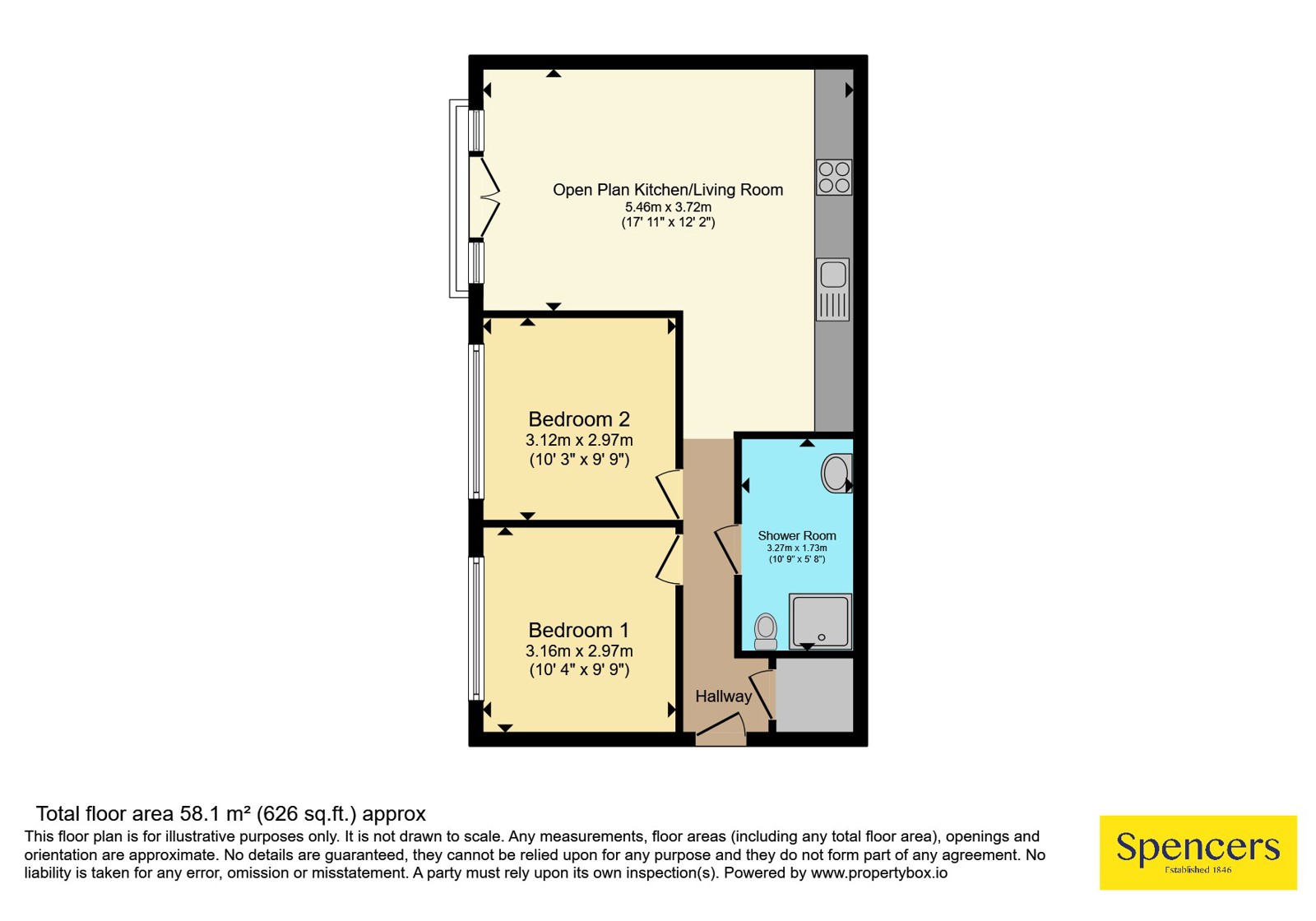 Northgate Street, Leicestershire floorplan