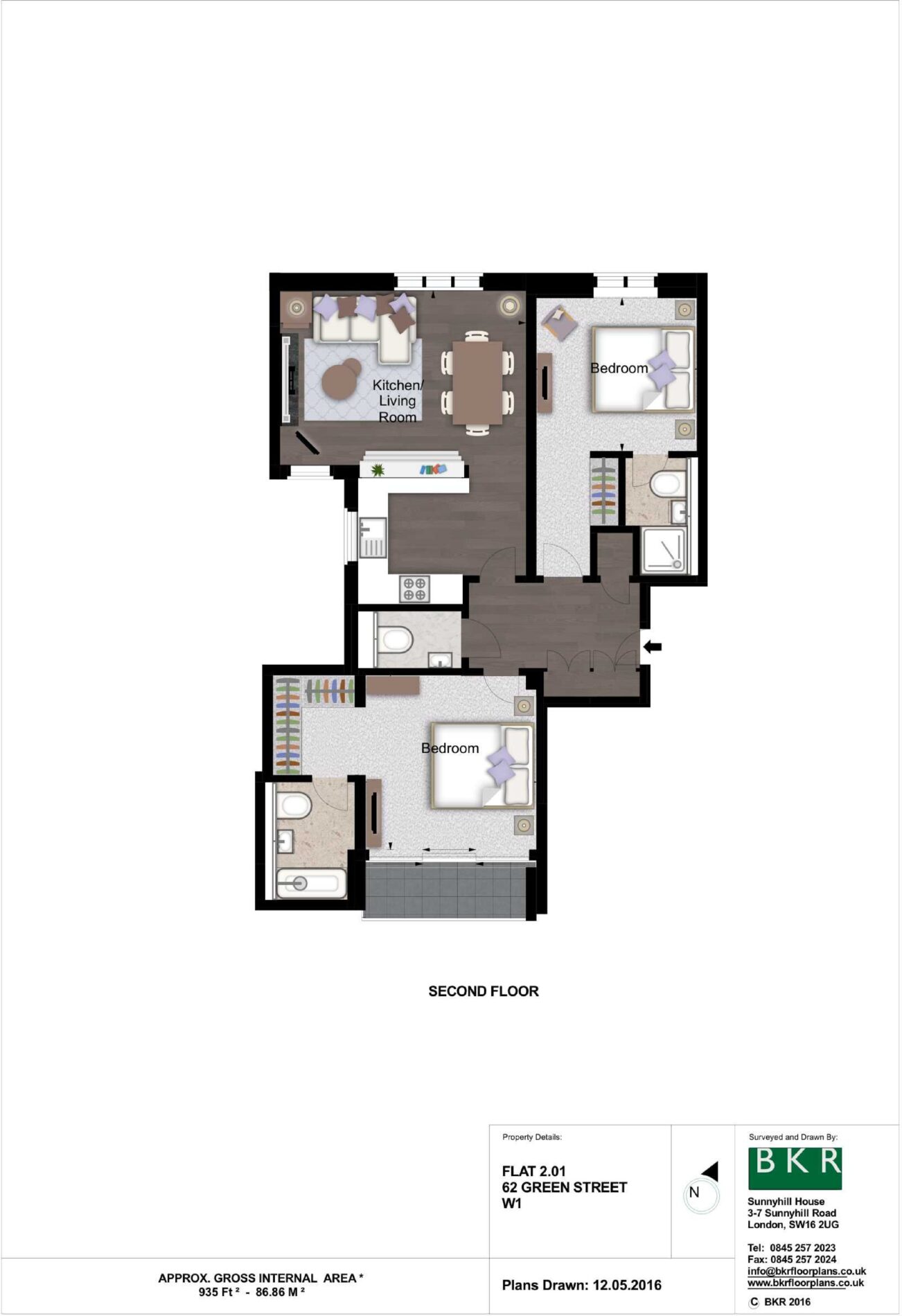 2 bed flat to rent in Green Street, London W1K 68581853 Zoopla