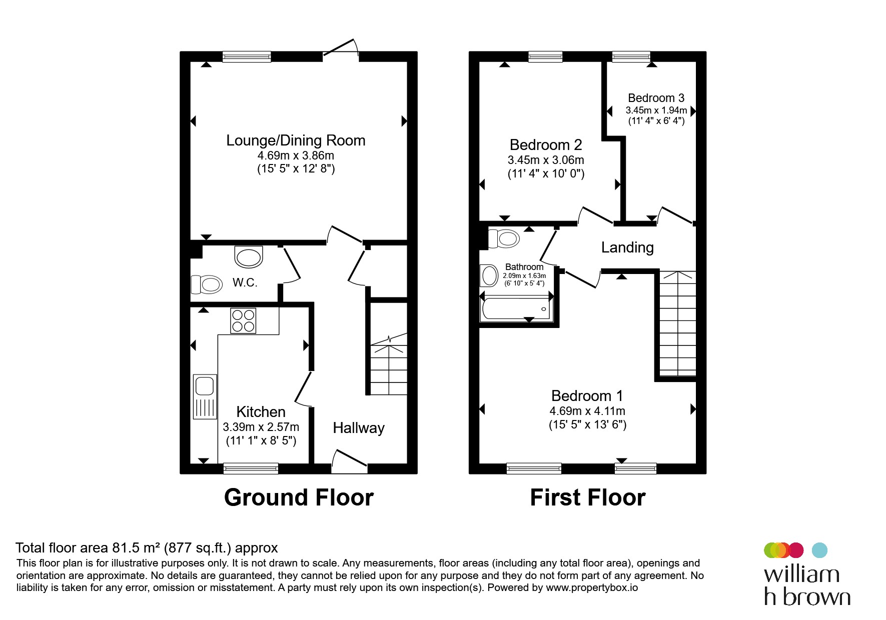 4, Ravensworth Close, Leicester floorplan