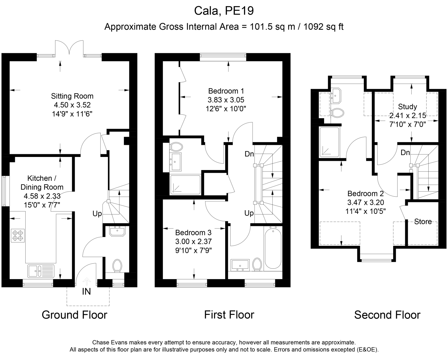 51,, Ailwyn Road, Cambridgeshire floorplan