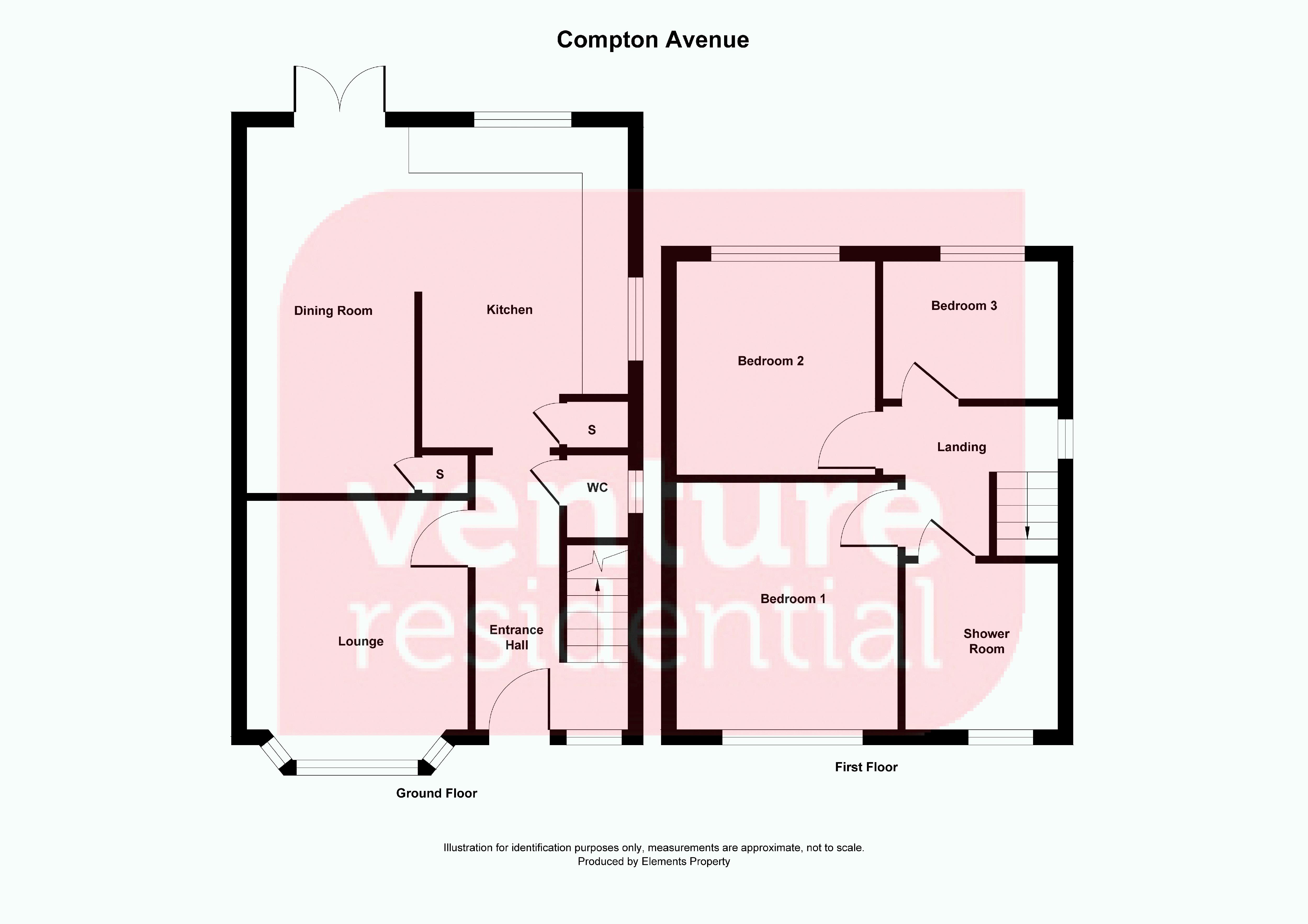 Compton Avenue, Leagrave, Luton LU4, 3 bedroom semidetached house for