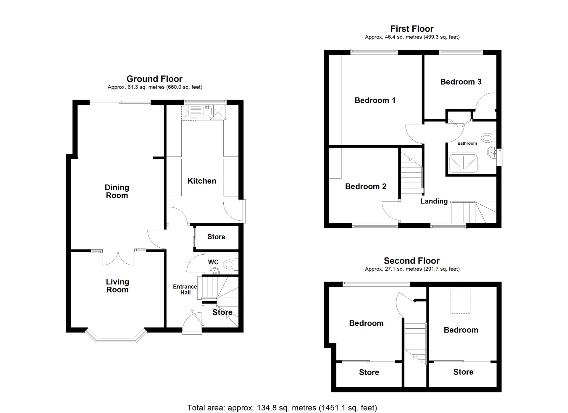 12, Ewart Lane, Alfreton floorplan