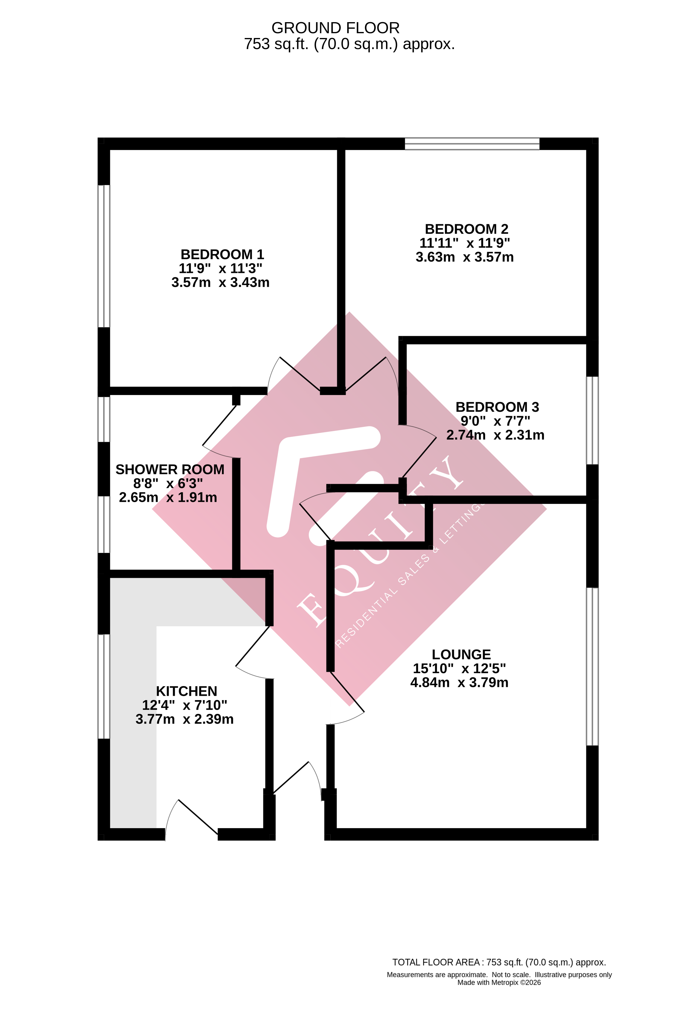 42, Bouvier Road, Enfield floorplan