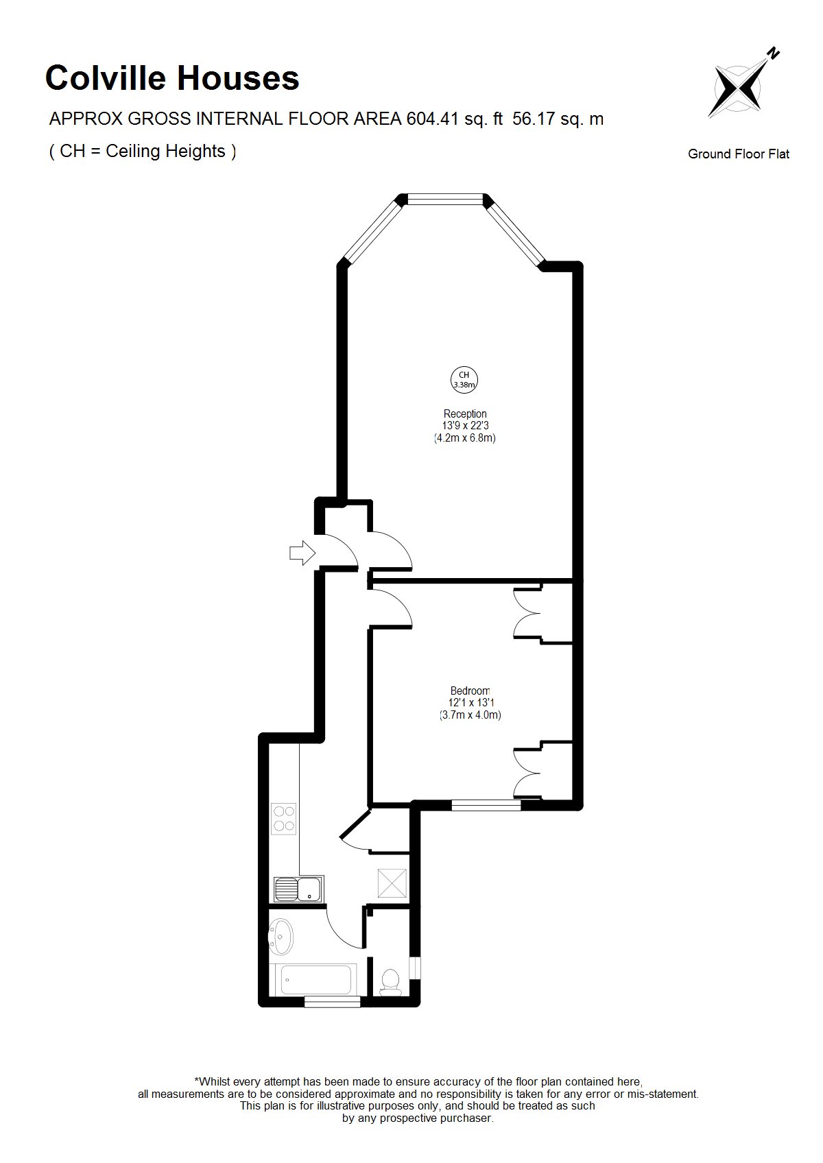 Talbot Road, London floorplan