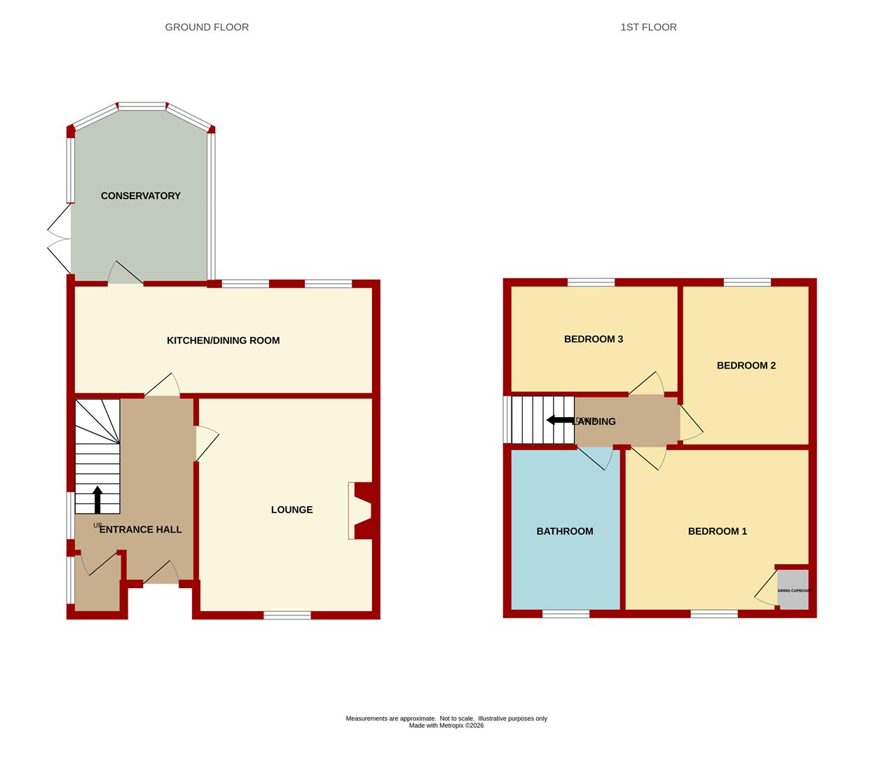 31, The Tythings, Newent floorplan