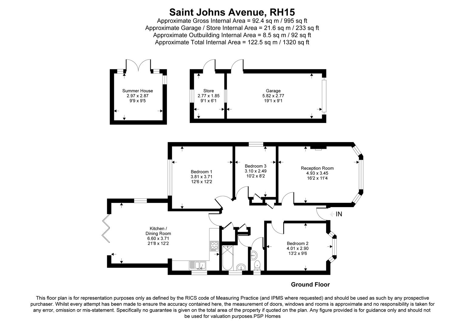 24, St. Johns Avenue, Burgess Hill floorplan