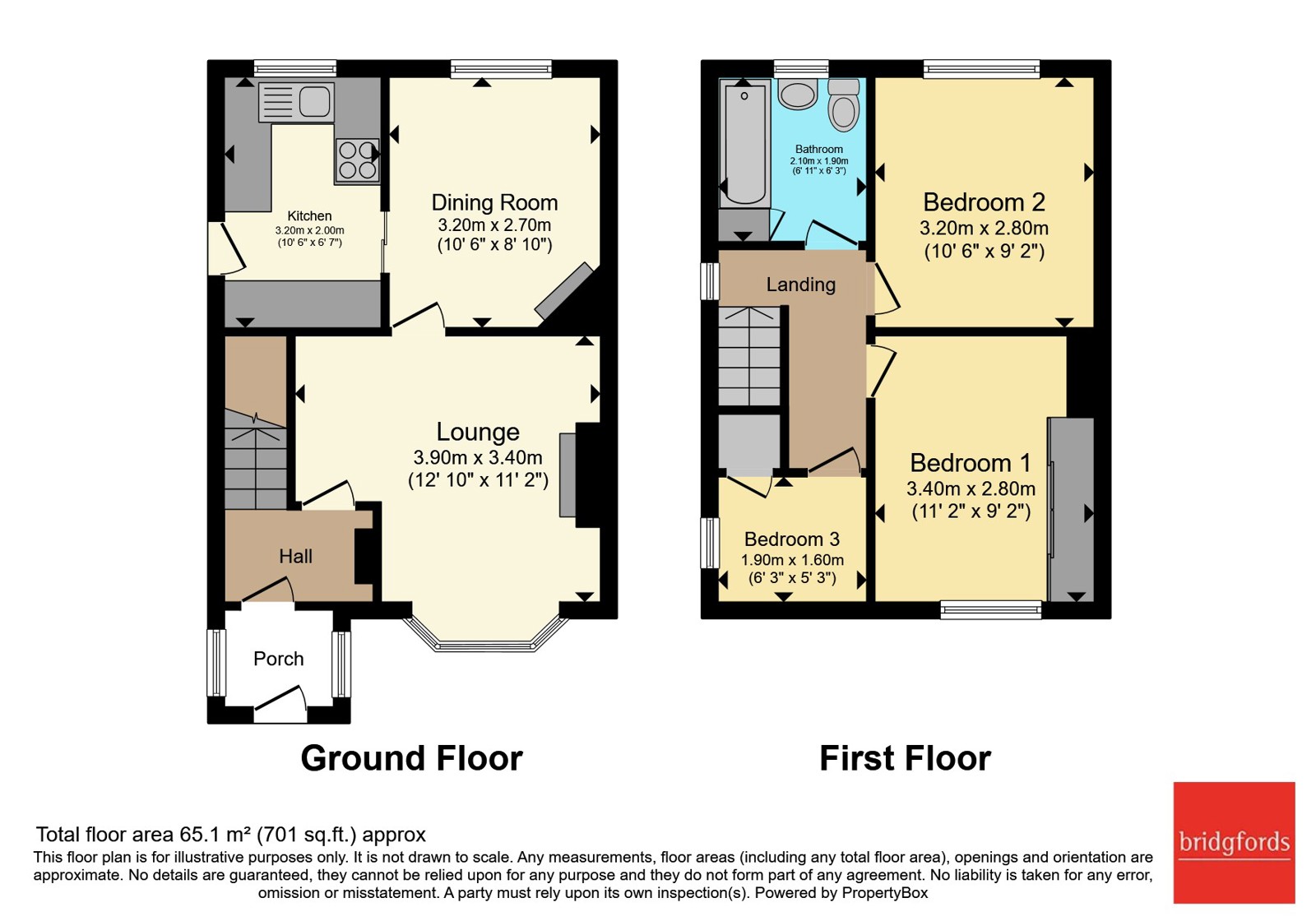 21, Kirkstone Road, Derbyshire floorplan