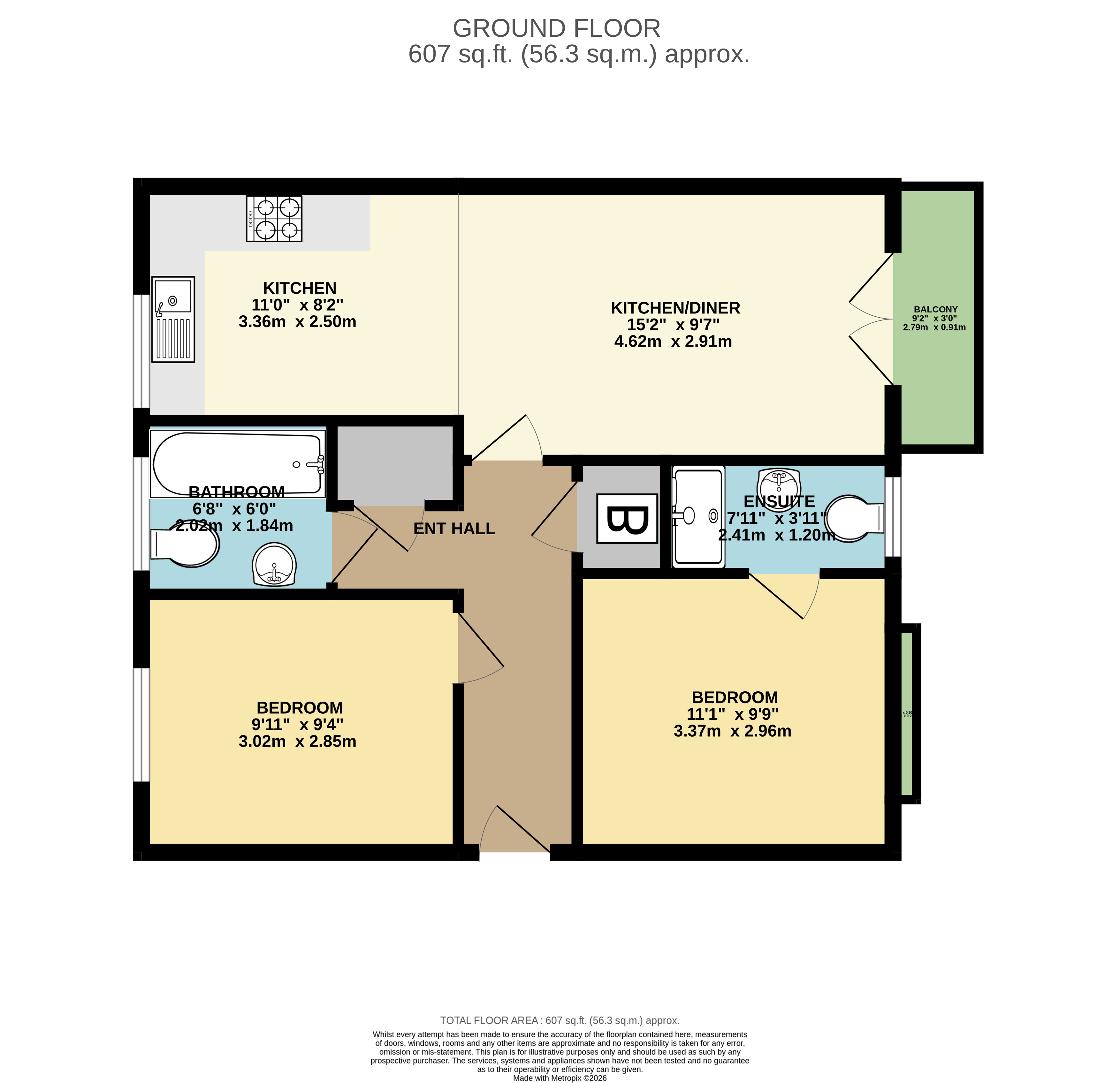 44, Aire Quay, Leeds floorplan