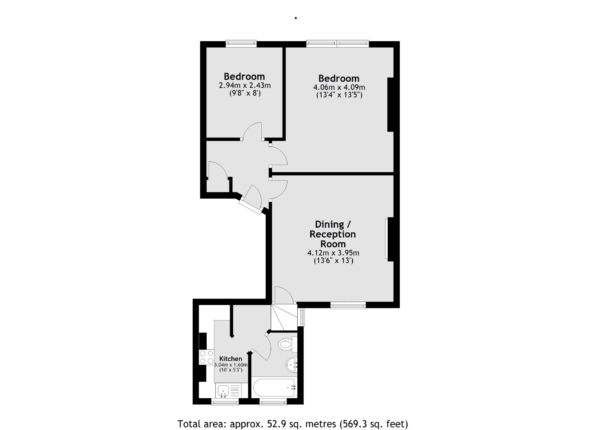 Gunterstone Road, London floorplan