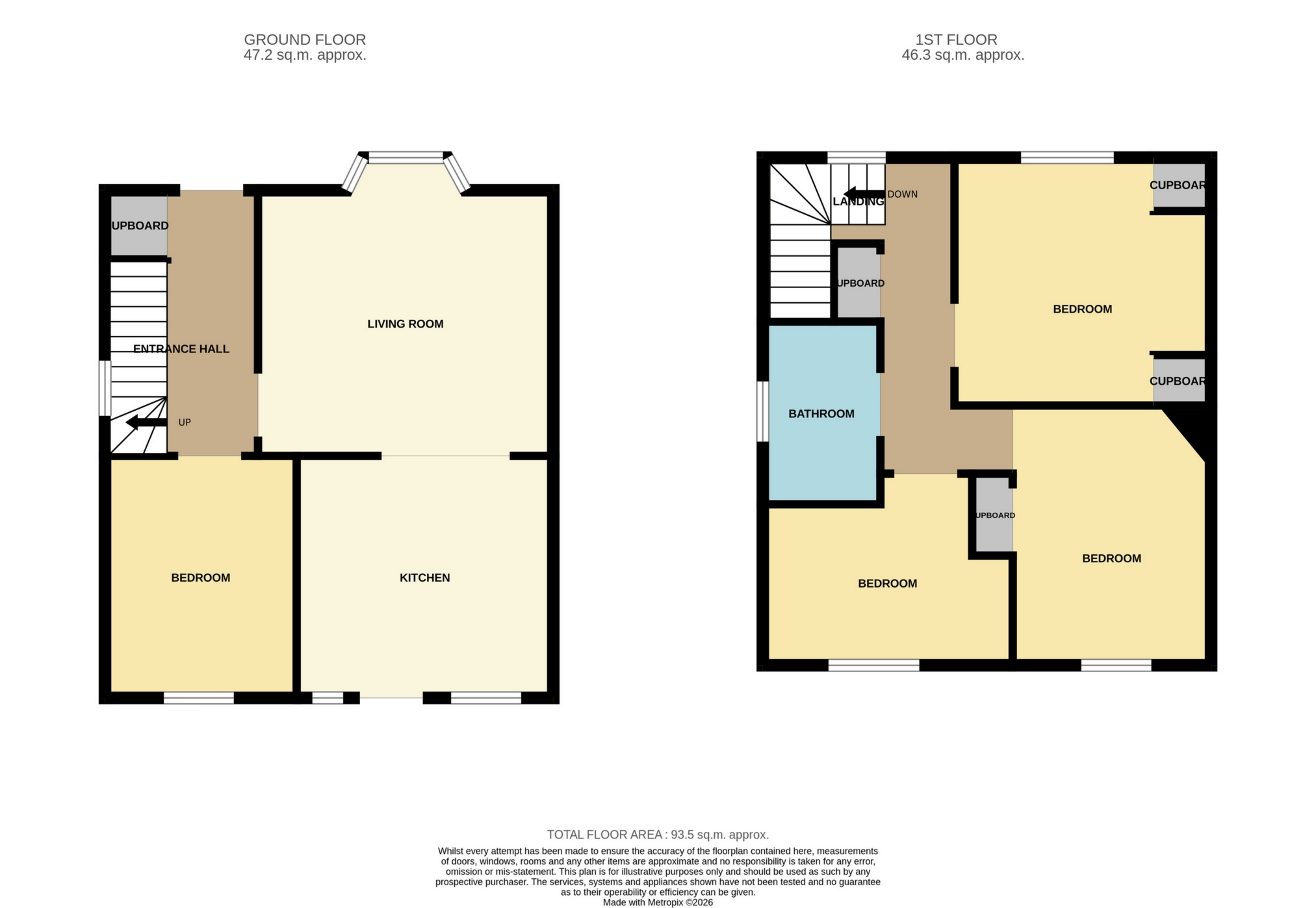 38, Braehead, Cupar floorplan
