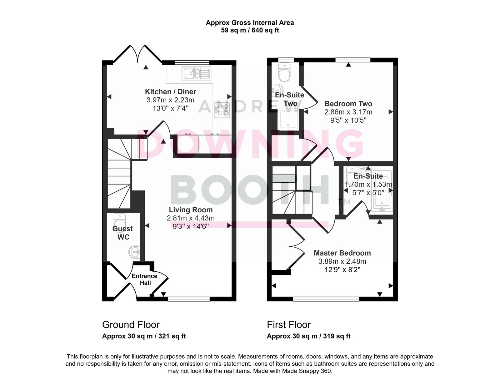 5, Salt Way, Lichfield floorplan