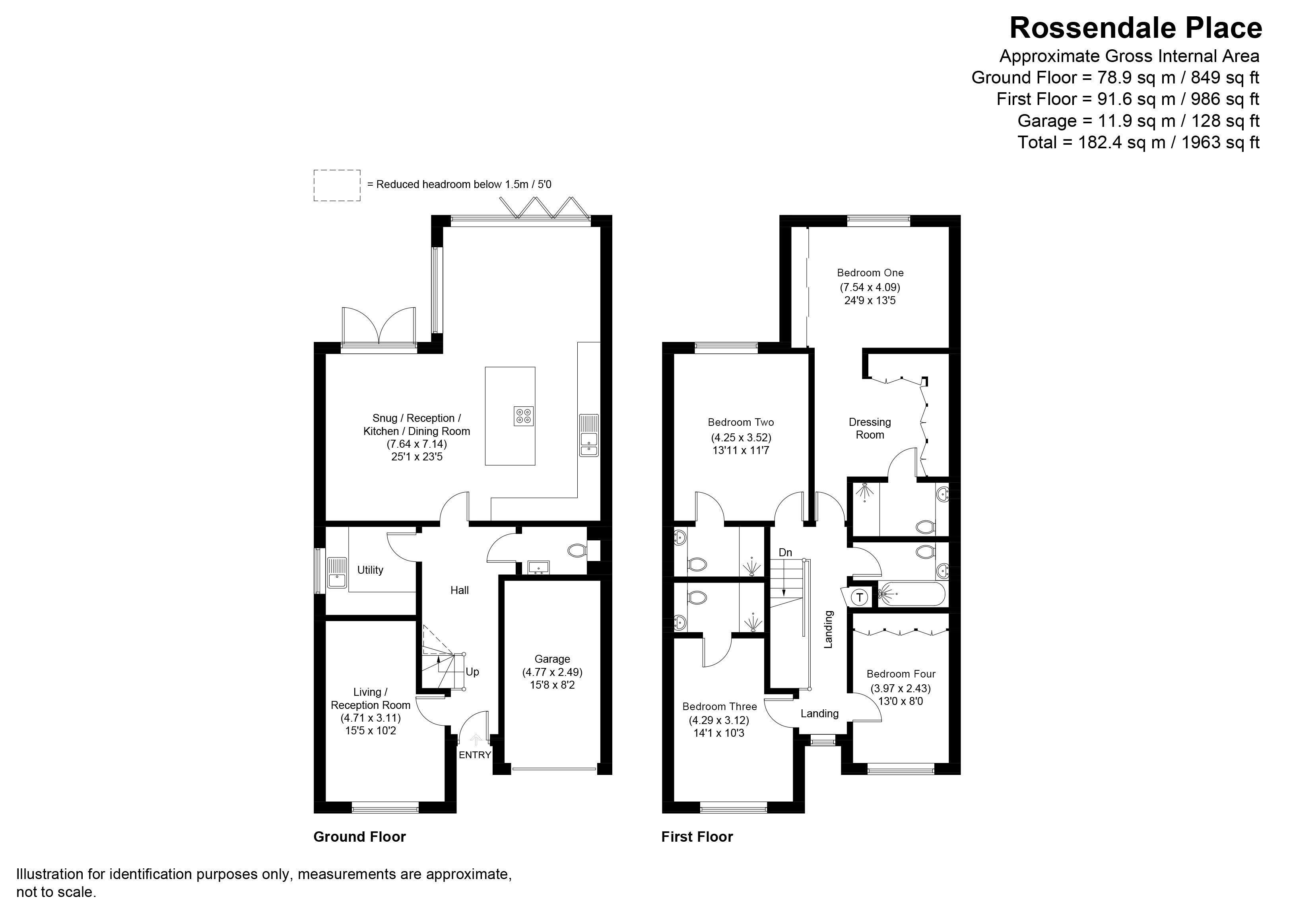 6, Rossendale Place, Worcester floorplan