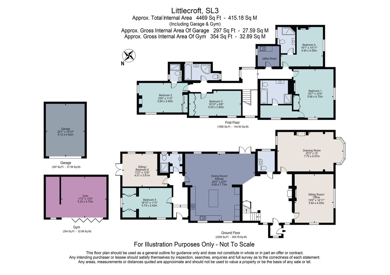 Littlecroft, Eton Road, Datchet floorplan