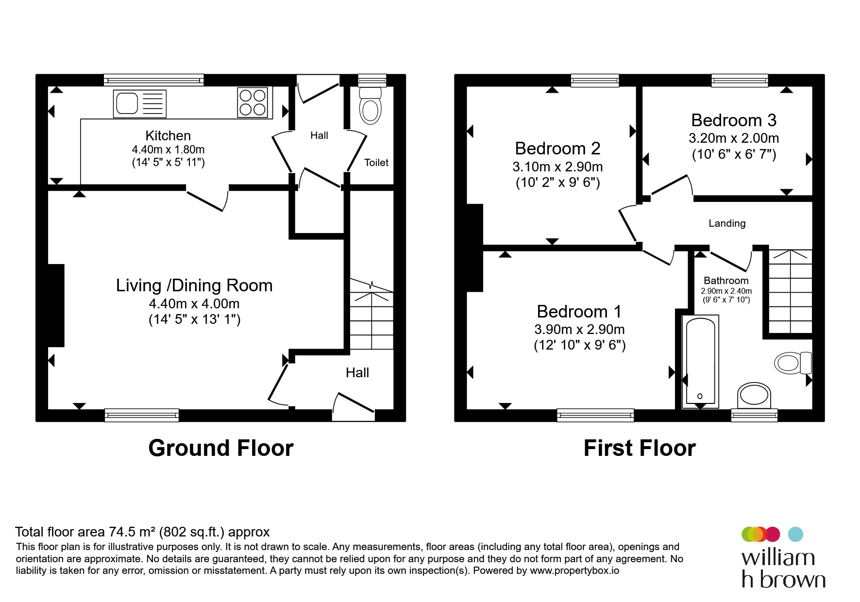 47, The Green, Loughborough floorplan