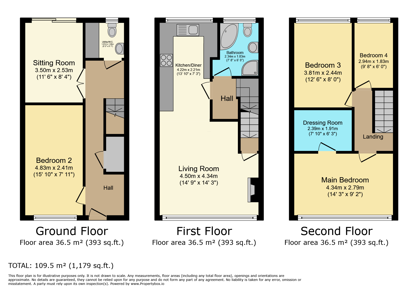 27, Leigh Avenue, Stockport floorplan