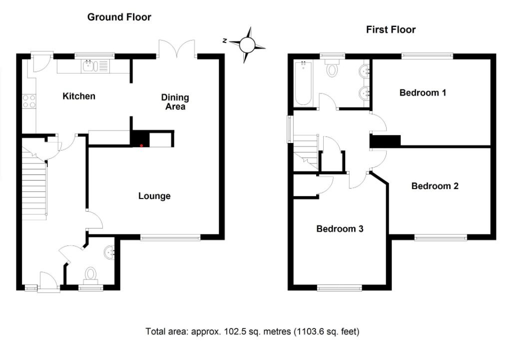 173, Fairview Road, Stevenage floorplan