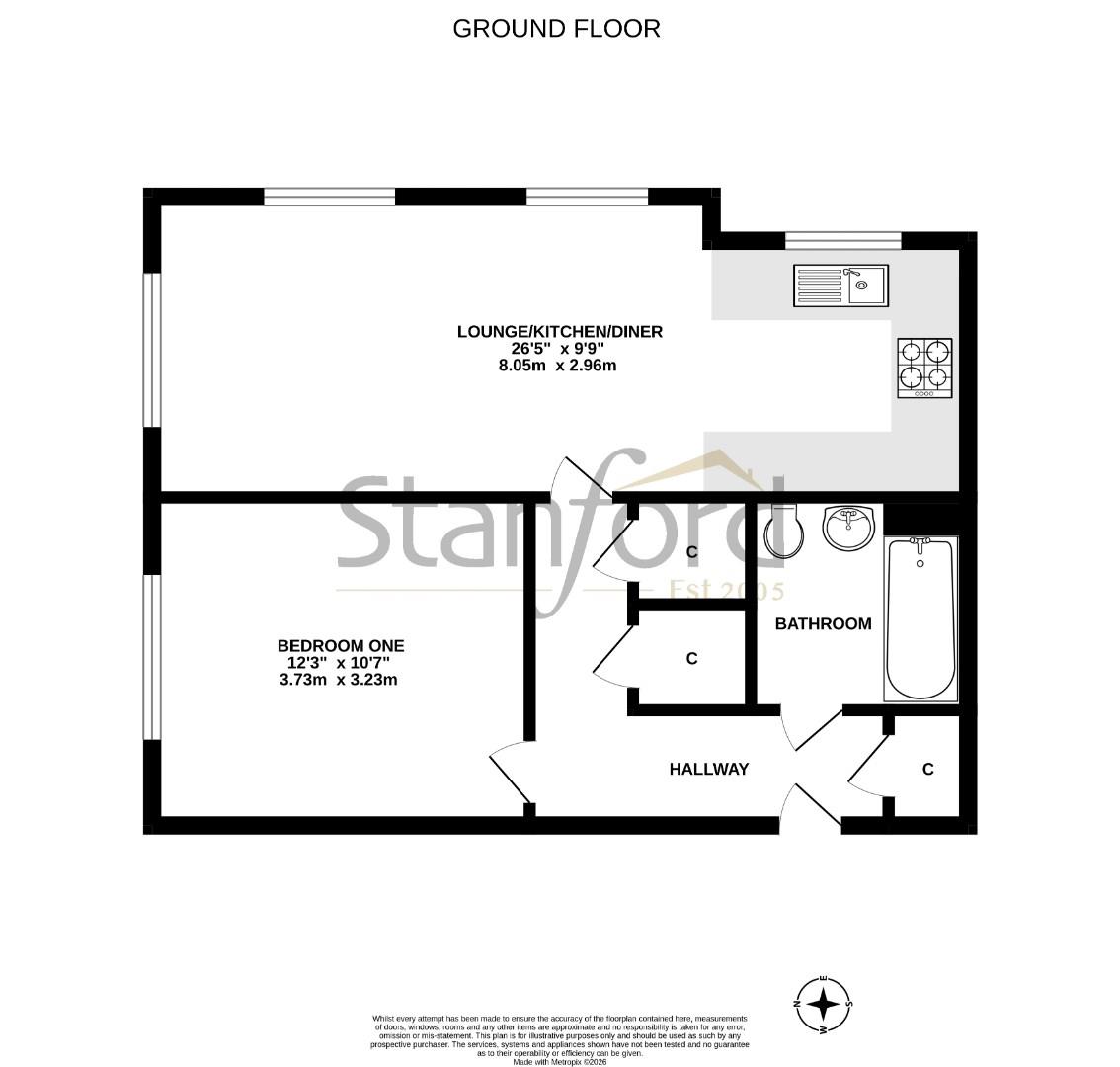 11, Kenworthy Way, Eastleigh floorplan