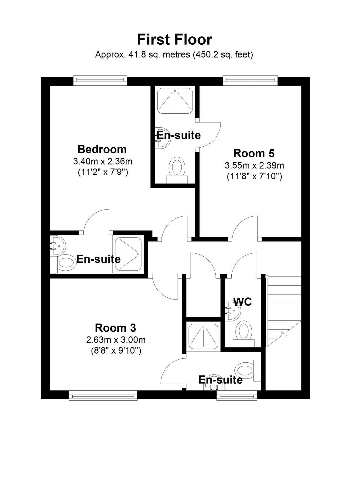 Room 1, 35, Dallamoor, Telford floorplan