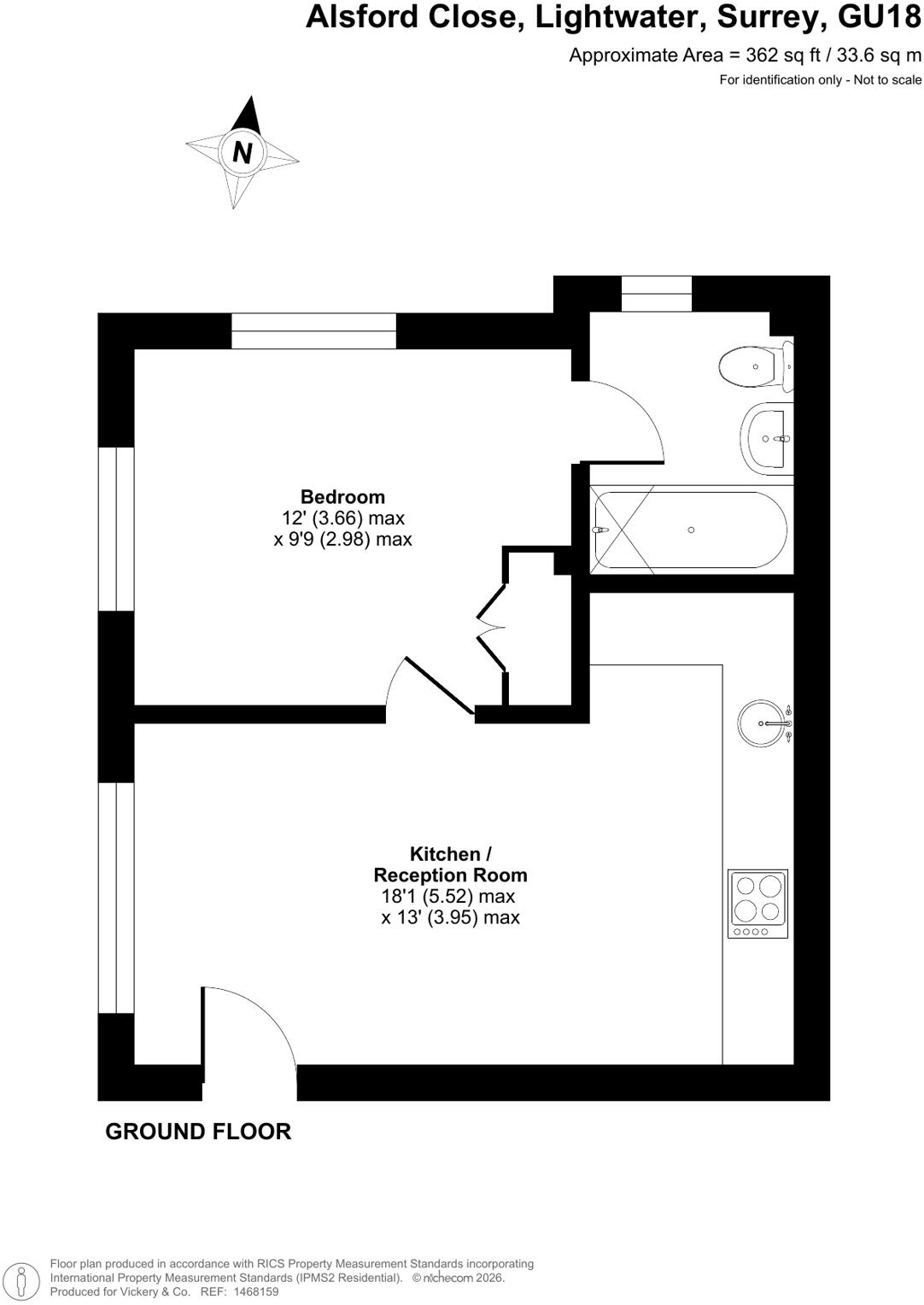41, Alsford Close, Lightwater floorplan