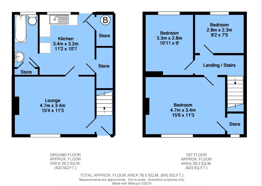 3 Bedrooms Terraced house for sale in Hollis Lane, Chesterfield S41