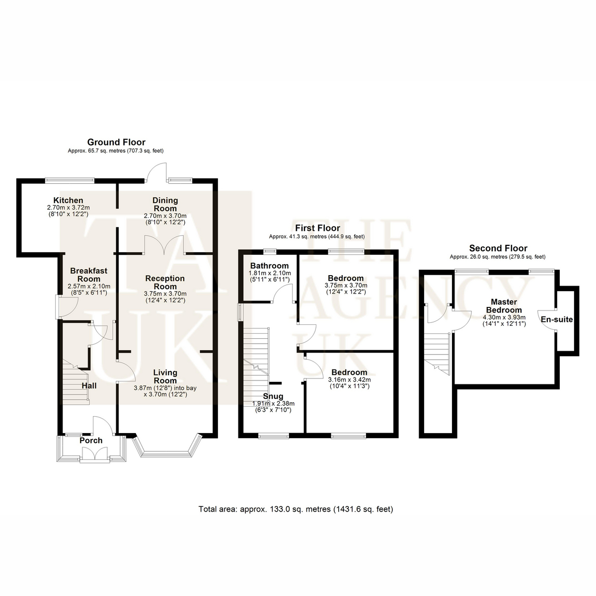 65, Bowden Lane, Marple floorplan