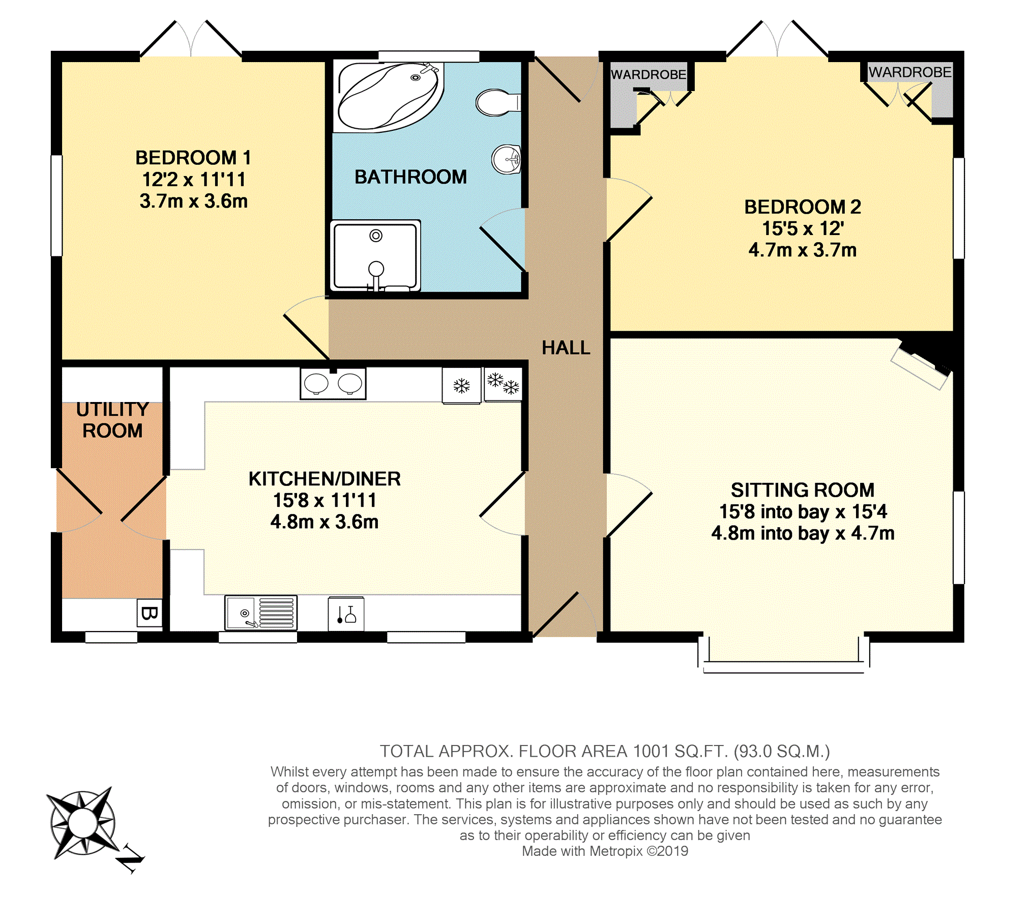 2 Bedrooms Detached bungalow for sale in Kings Road, Stoke-Sub-Hamdon TA14