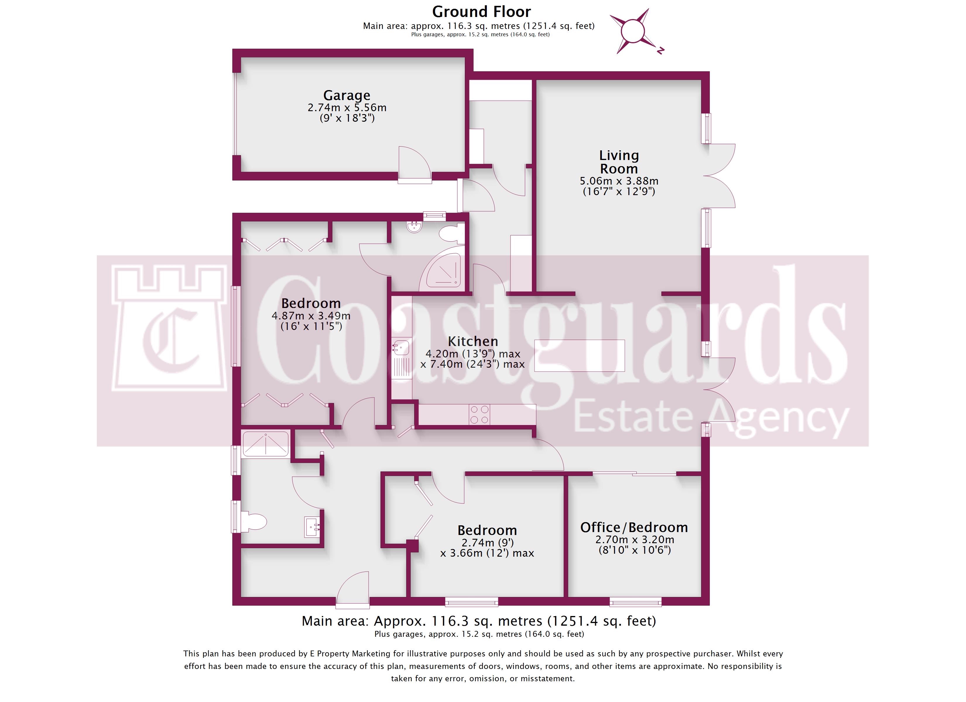 2, Stirling Way, Aldwick, Bognor Regis, West Sussex floorplan
