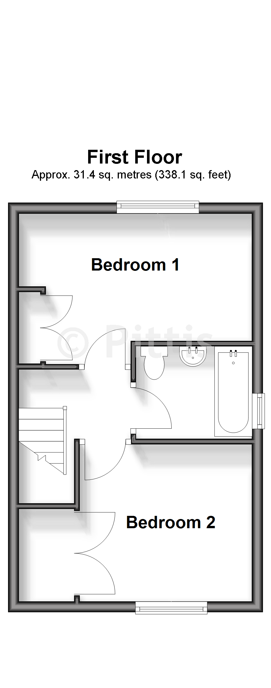 Locksley Mews, Tennyson Close, Yarmouth floorplan
