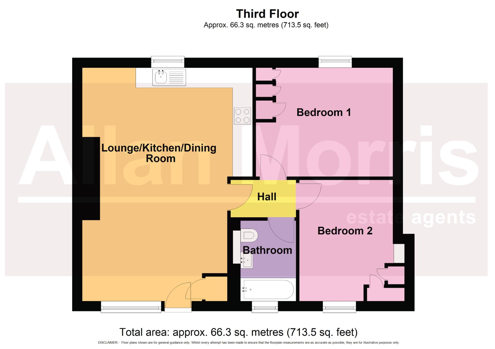 The Old Fire Station,Apartment 21, Copenhagen Street, Worcester floorplan