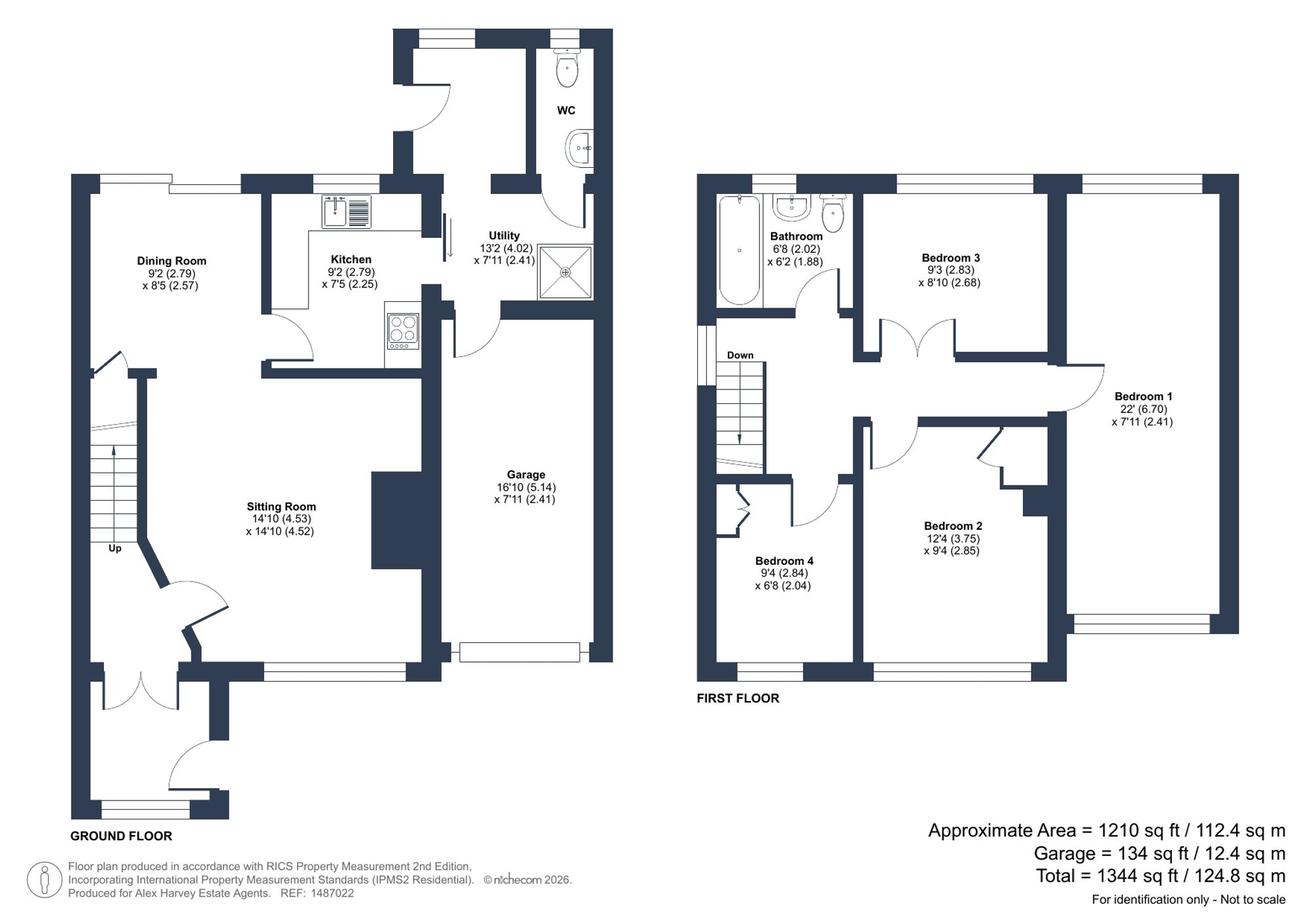 27 Woodfield Road, Horsham floorplan